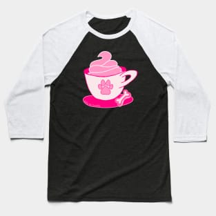 Puppuccino Dog Coffee Pup Cup Baseball T-Shirt